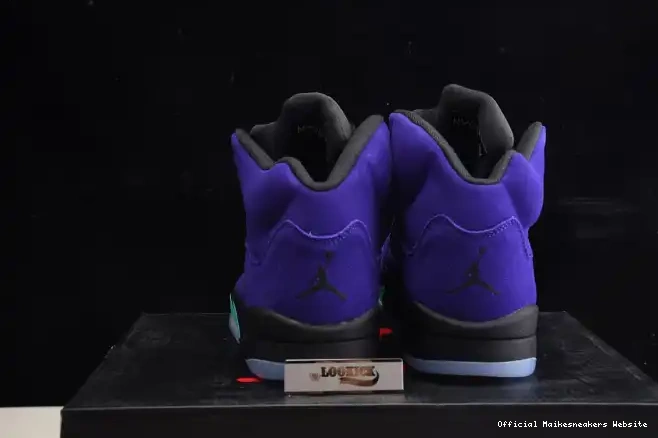 Official Maikesneakers Grape Retro 136027-500 Jordan Alternate Air 5 0624